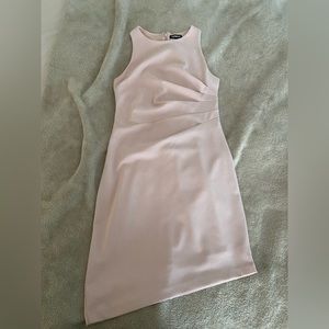 Express light pink sheath dress
